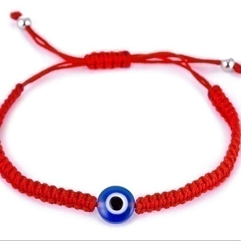 Evil eye red string bracelet for GOOD LUCK